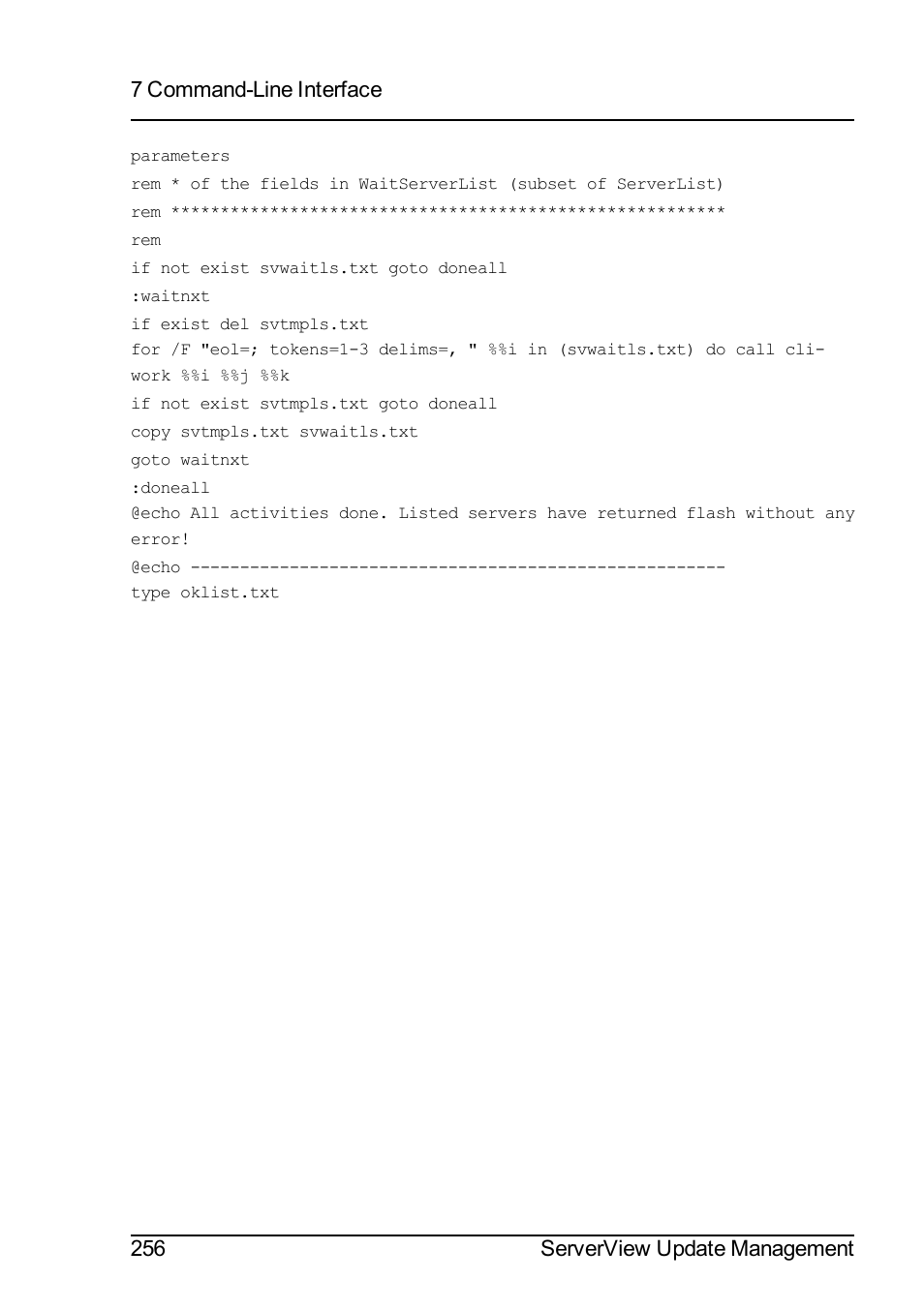 FUJITSU ServerView Suite V6.10 User Manual | Page 256 / 296