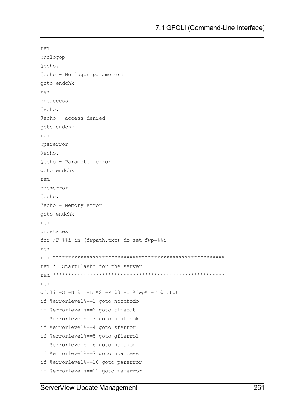 FUJITSU ServerView Suite V6.10 User Manual | Page 261 / 296