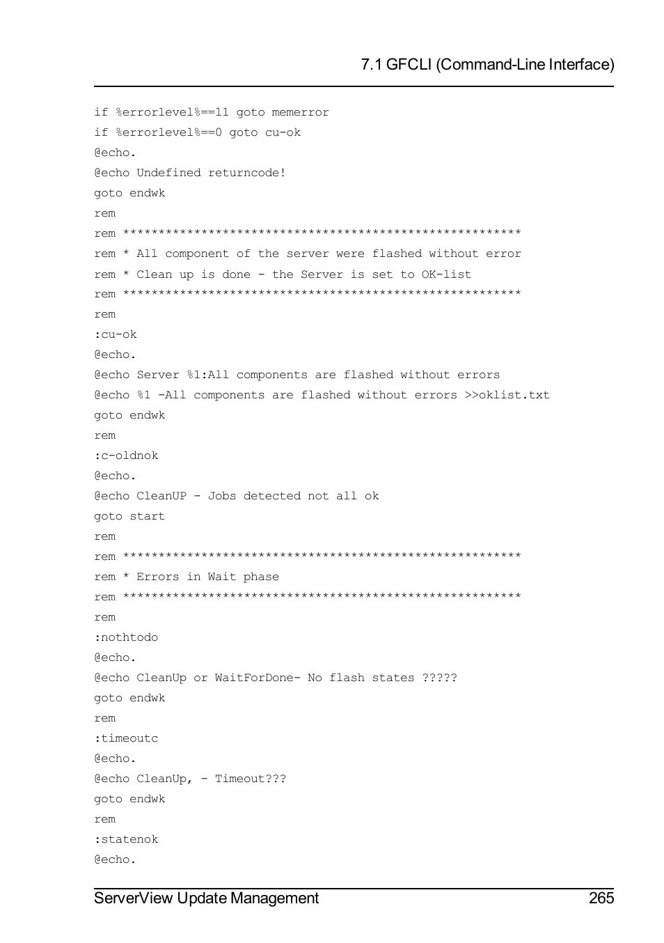 FUJITSU ServerView Suite V6.10 User Manual | Page 265 / 296