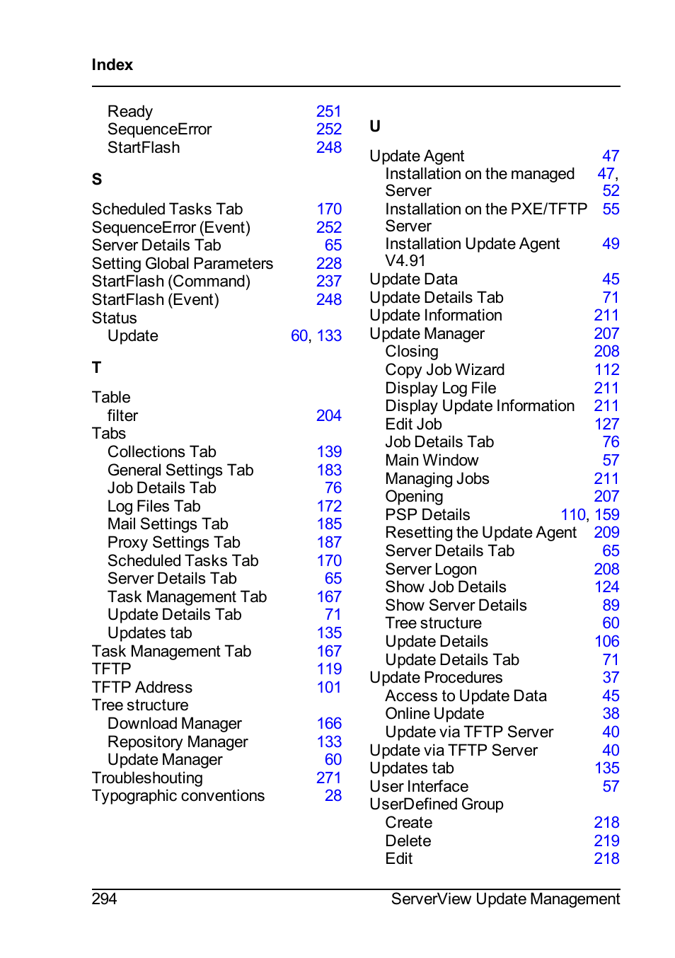 FUJITSU ServerView Suite V6.10 User Manual | Page 294 / 296