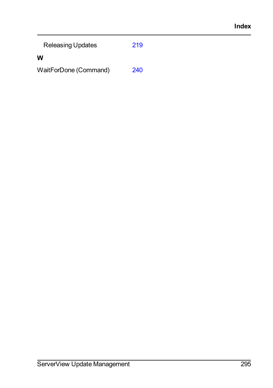 FUJITSU ServerView Suite V6.10 User Manual | Page 295 / 296