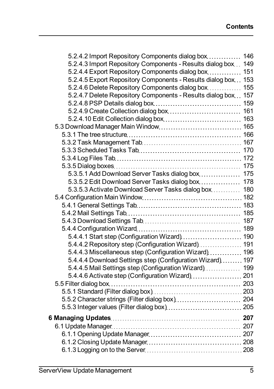 FUJITSU ServerView Suite V6.10 User Manual | Page 5 / 296