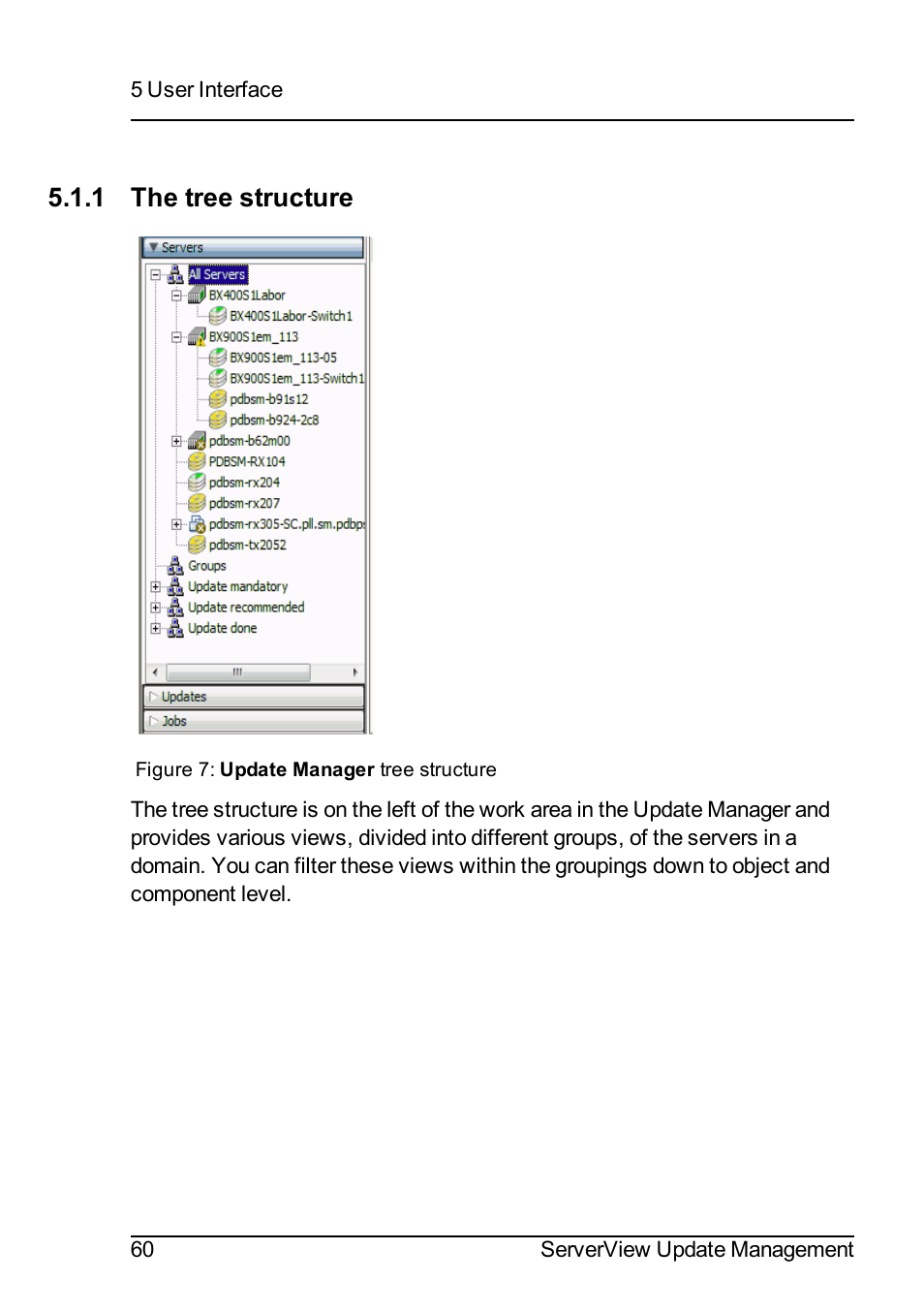 1 the tree structure | FUJITSU ServerView Suite V6.10 User Manual | Page 60 / 296