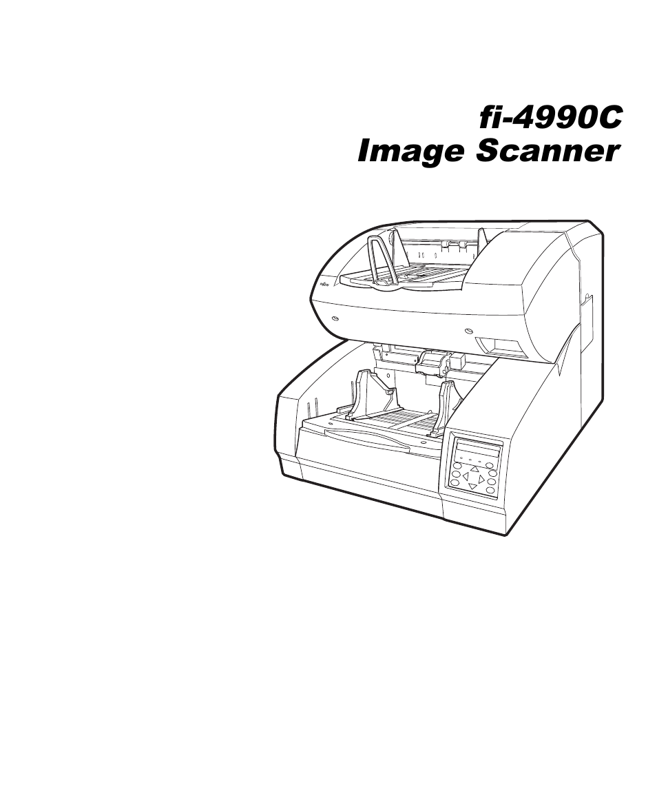 Inner cover, Fi-4990c image scanner | FUJITSU fi-4990C User Manual | Page 2 / 120