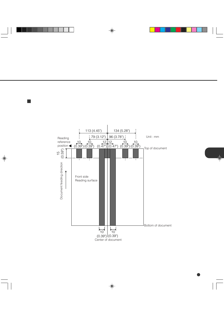 Document limitations, Areas that must not be perforated, Document limitations -5 | FUJITSU fi-4990C User Manual | Page 42 / 120