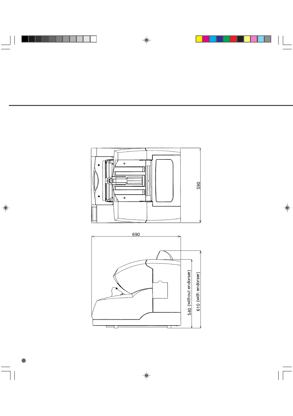External dimensions, External dimensions -2 | FUJITSU fi-4990C User Manual | Page 49 / 120