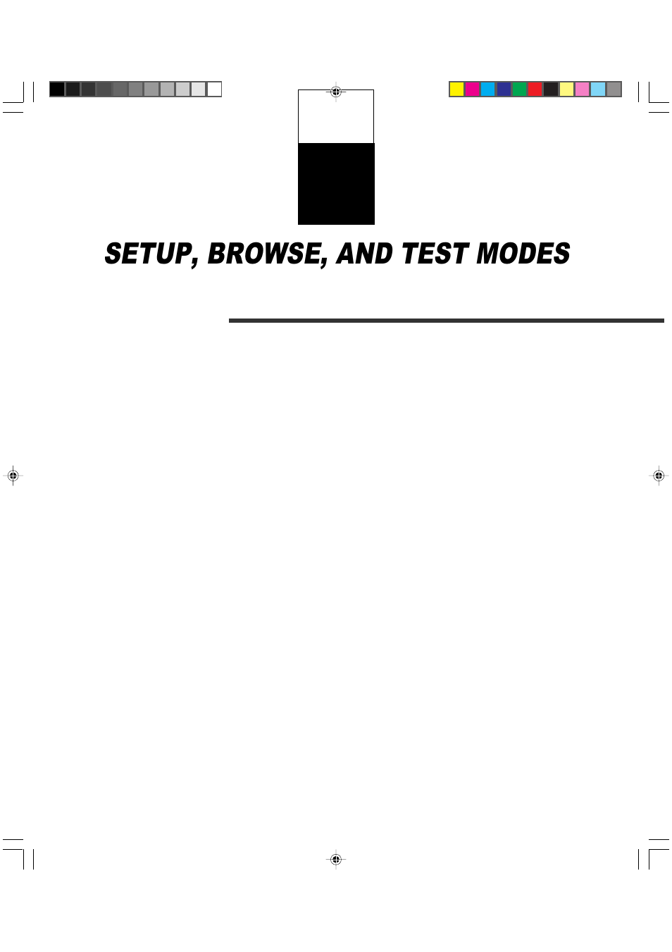 Chapter 6 setup, browse, and test modes, Chapter 6, Setup, browse, and test modes | FUJITSU fi-4990C User Manual | Page 52 / 120