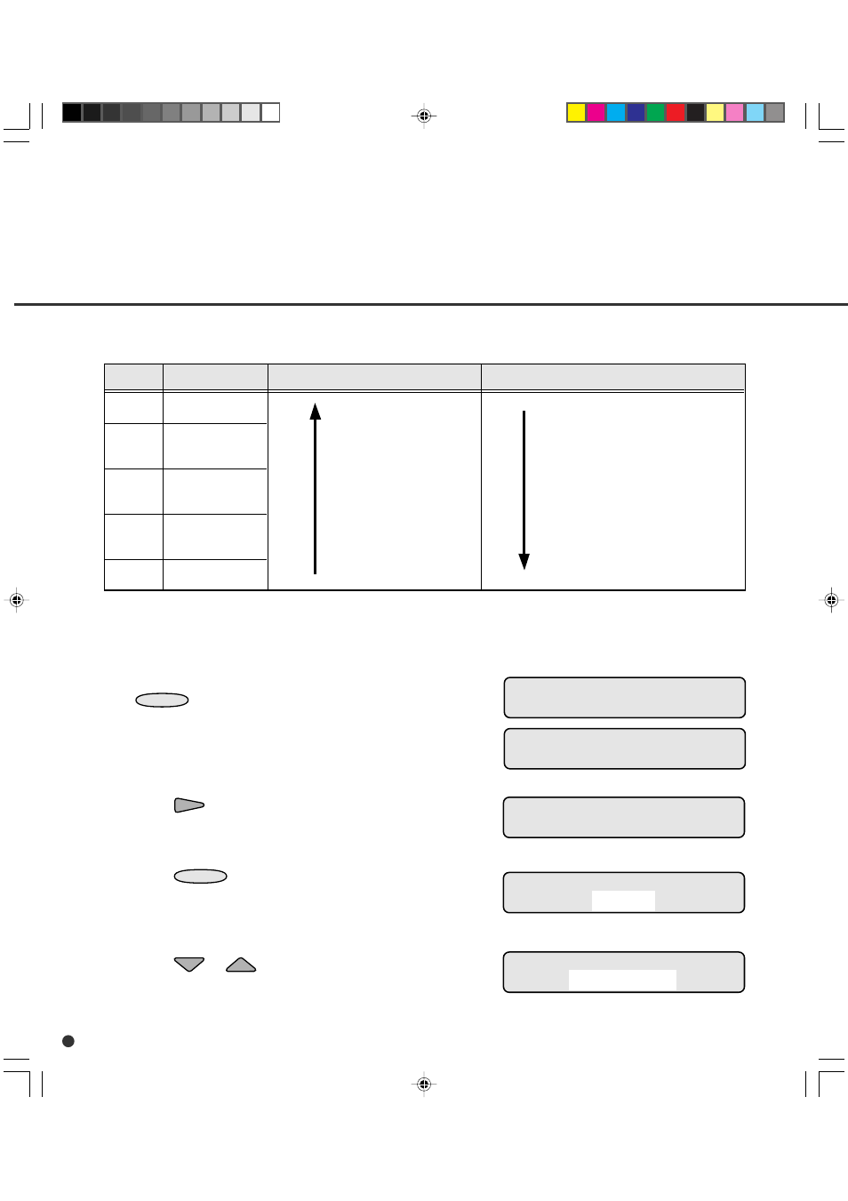 Set ﾒbraking powerﾓ according to the table below, Setup mode, Set “braking power” according to the table below | FUJITSU fi-4990C User Manual | Page 70 / 120