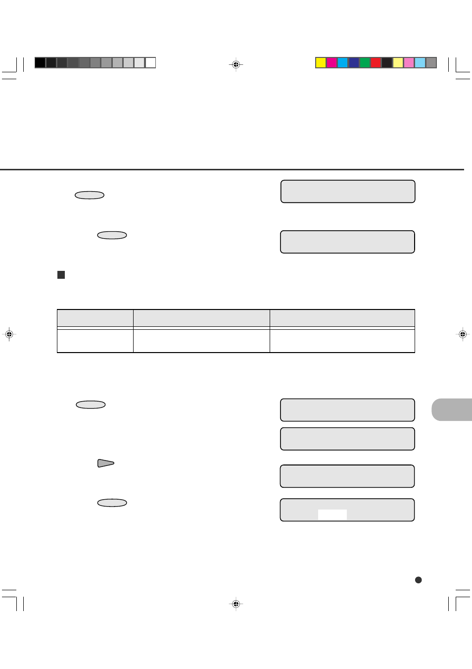 Background changeover, Setup mode>> drop-out color ready, Setup mode | FUJITSU fi-4990C User Manual | Page 73 / 120