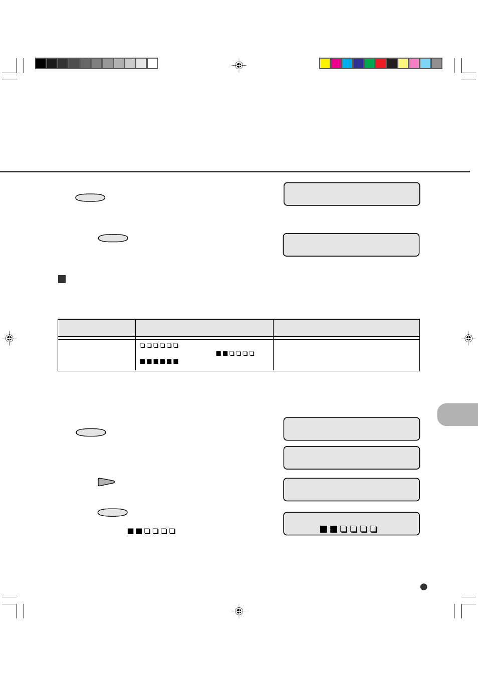 Lcd contrast, Setup mode>> buzzer volume ready, Setup mode | FUJITSU fi-4990C User Manual | Page 81 / 120