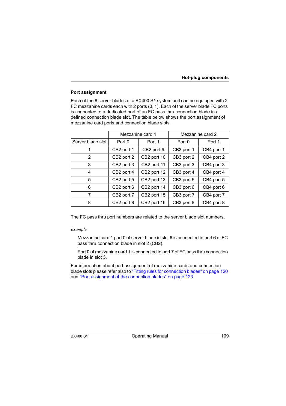 FUJITSU PRIMERGY BX400 S1 User Manual | Page 109 / 136