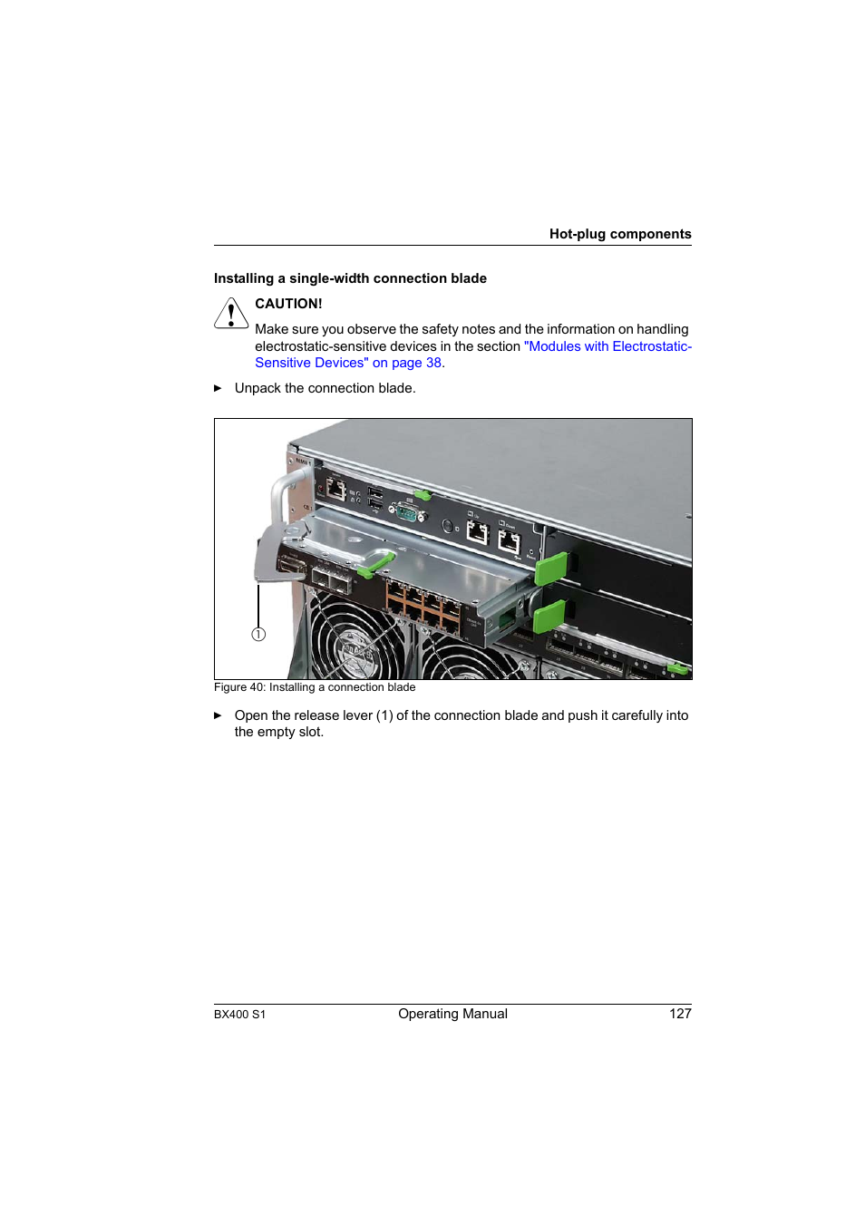 FUJITSU PRIMERGY BX400 S1 User Manual | Page 127 / 136