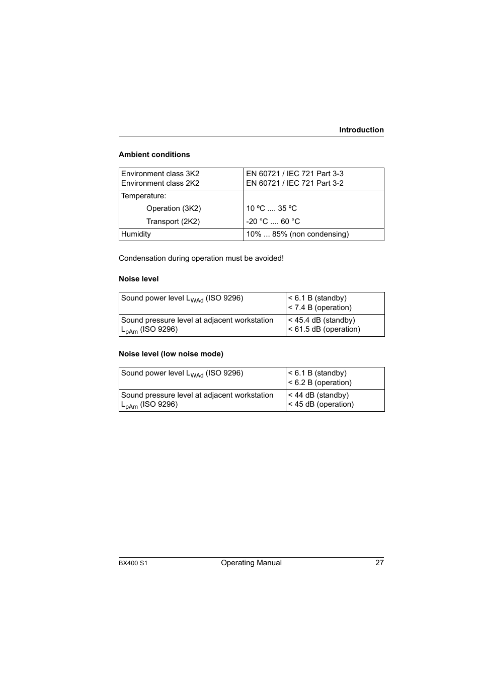 FUJITSU PRIMERGY BX400 S1 User Manual | Page 27 / 136