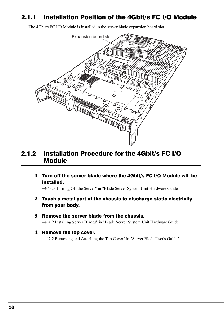 FUJITSU PRIMERGY 4Gbit/s FC I/O Modules User Manual | Page 12 / 40