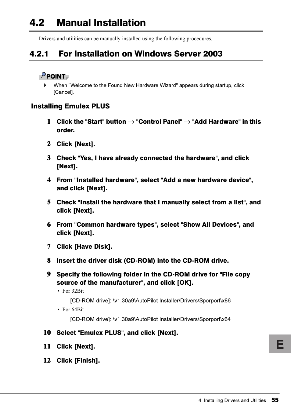2 manual installation, Manual installation | FUJITSU PRIMERGY 4Gbit/s FC I/O Modules User Manual | Page 17 / 40