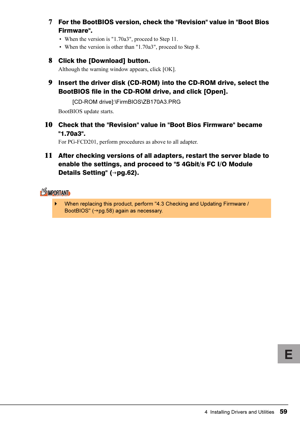 FUJITSU PRIMERGY 4Gbit/s FC I/O Modules User Manual | Page 21 / 40