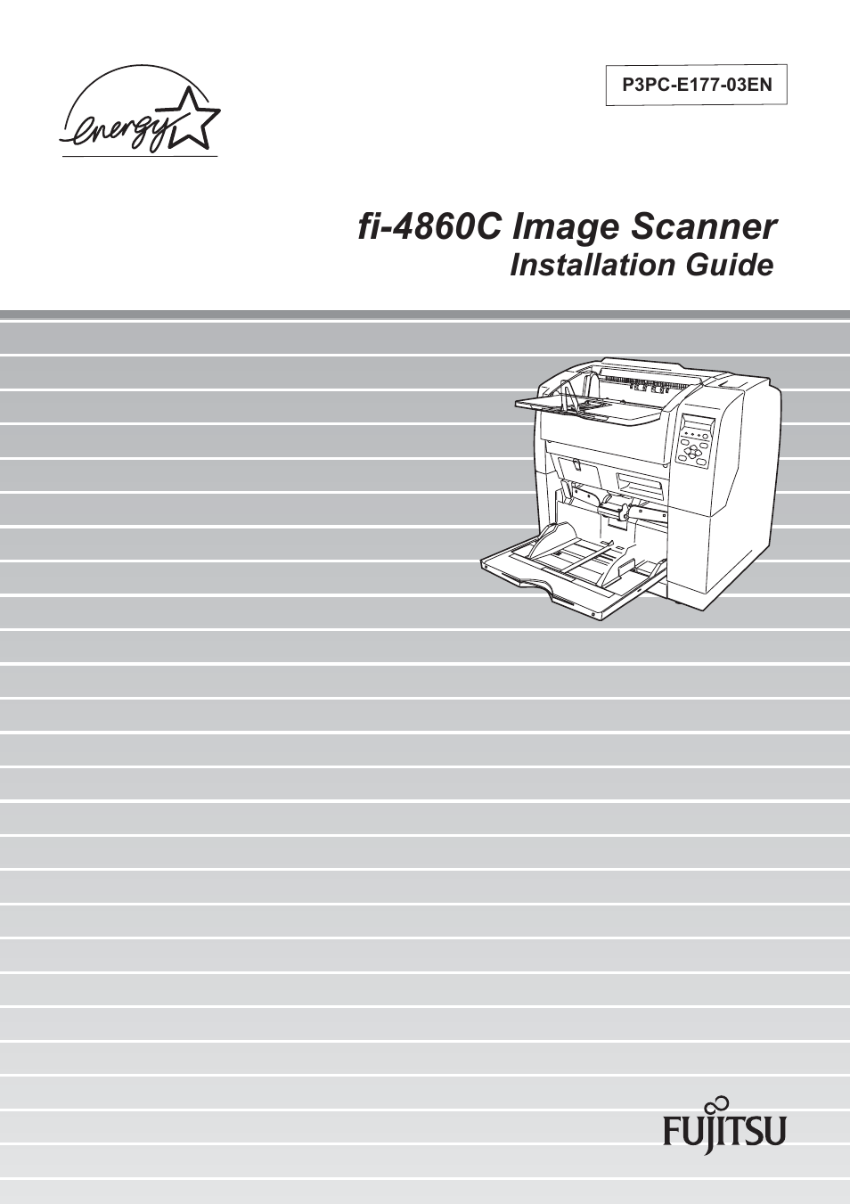 FUJITSU fi-4860C User Manual | 87 pages