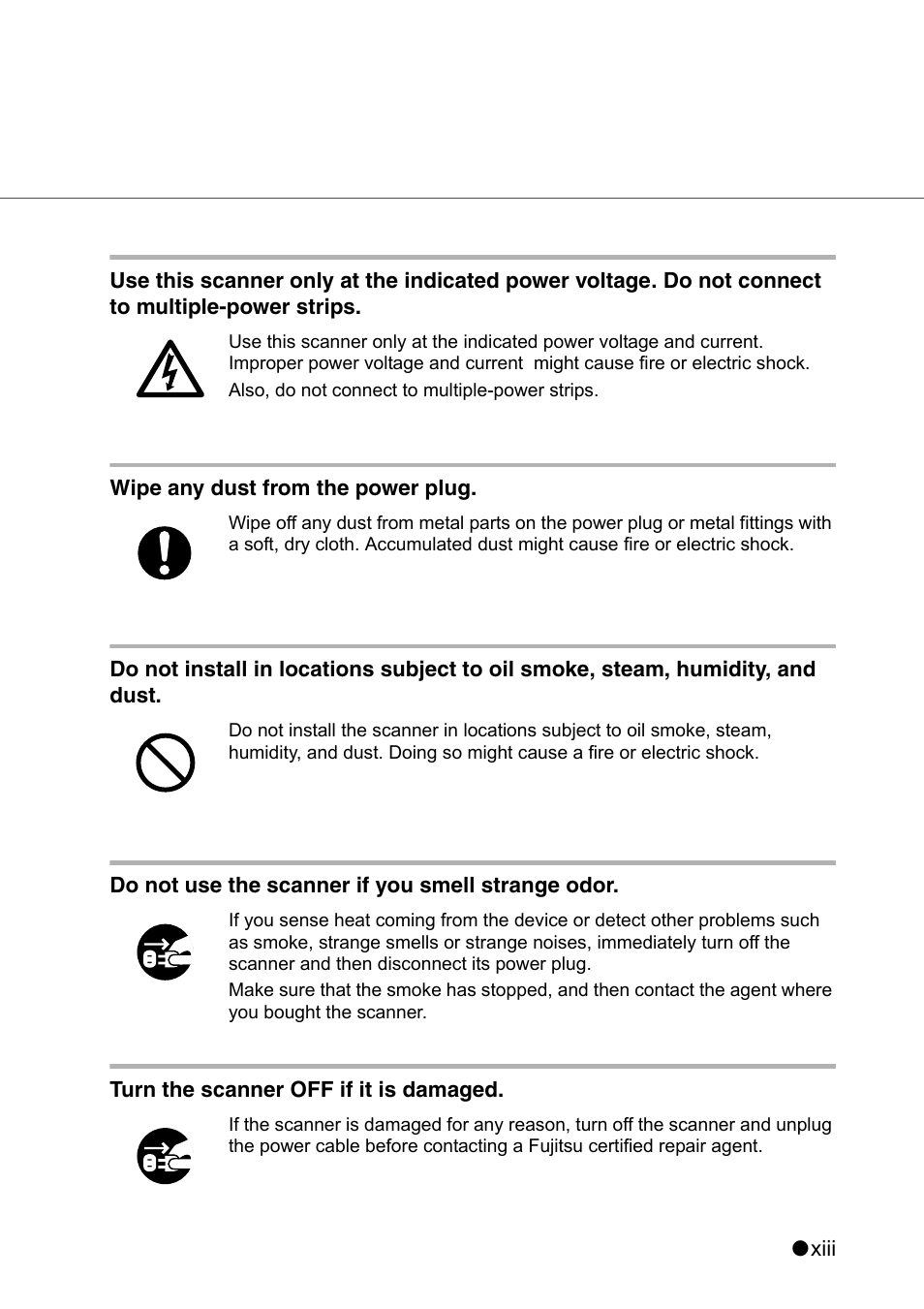 FUJITSU fi-4860C User Manual | Page 14 / 87