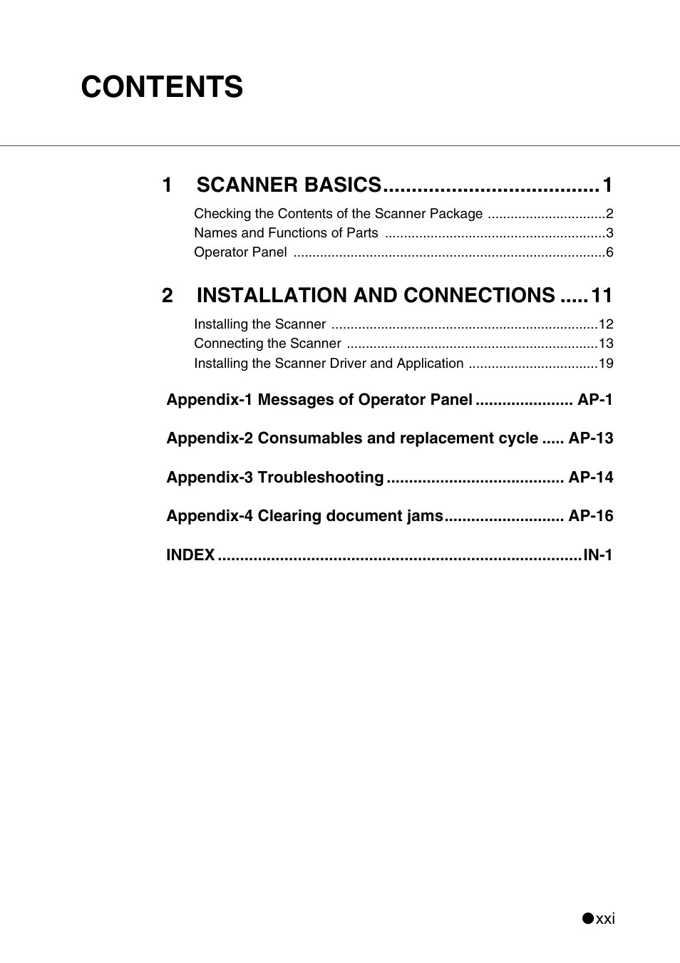 FUJITSU fi-4860C User Manual | Page 22 / 87