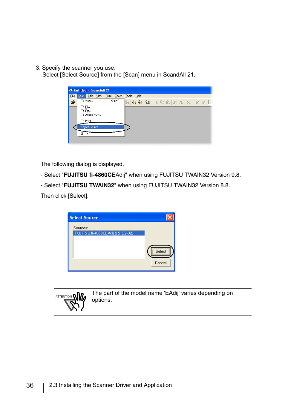 FUJITSU fi-4860C User Manual | Page 59 / 87