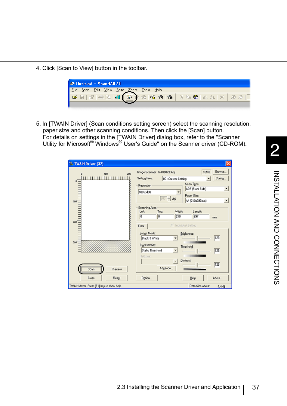 FUJITSU fi-4860C User Manual | Page 60 / 87