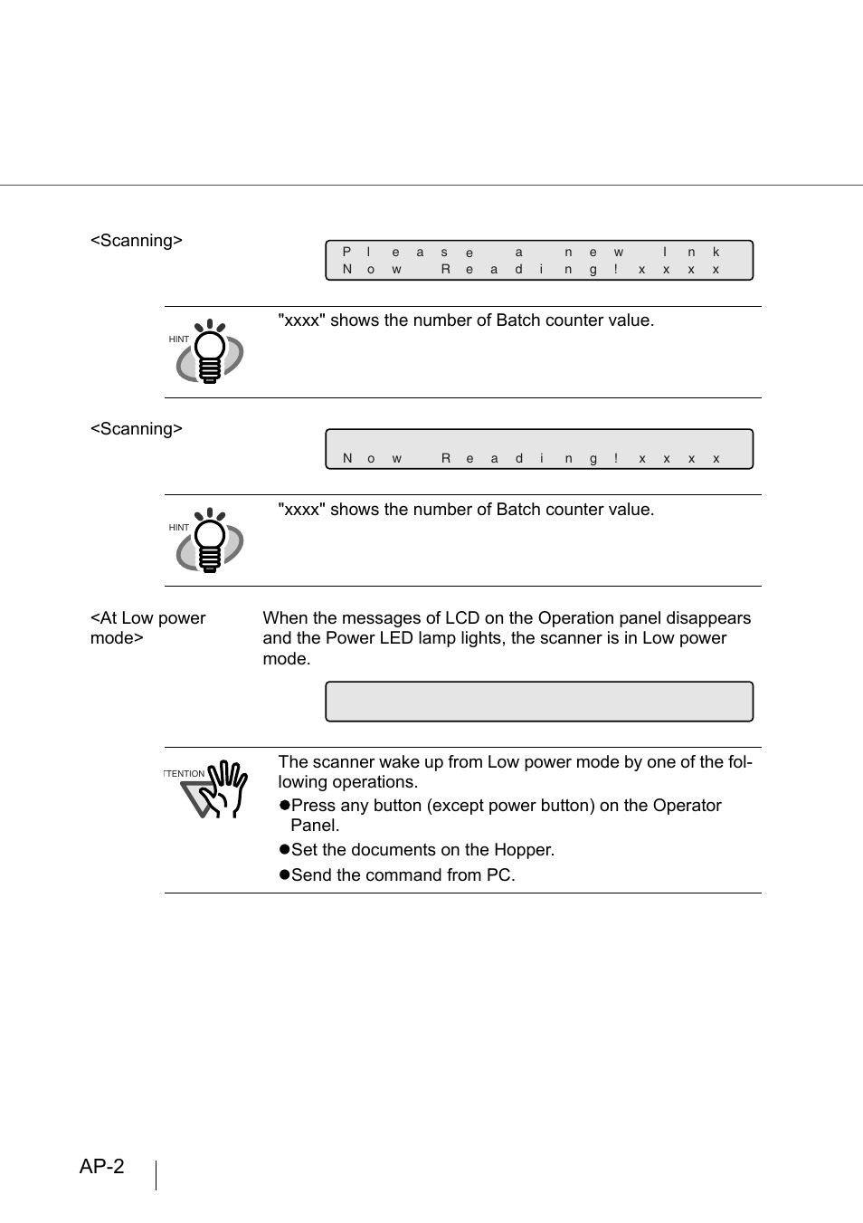 Ap-2, Scanning | FUJITSU fi-4860C User Manual | Page 63 / 87