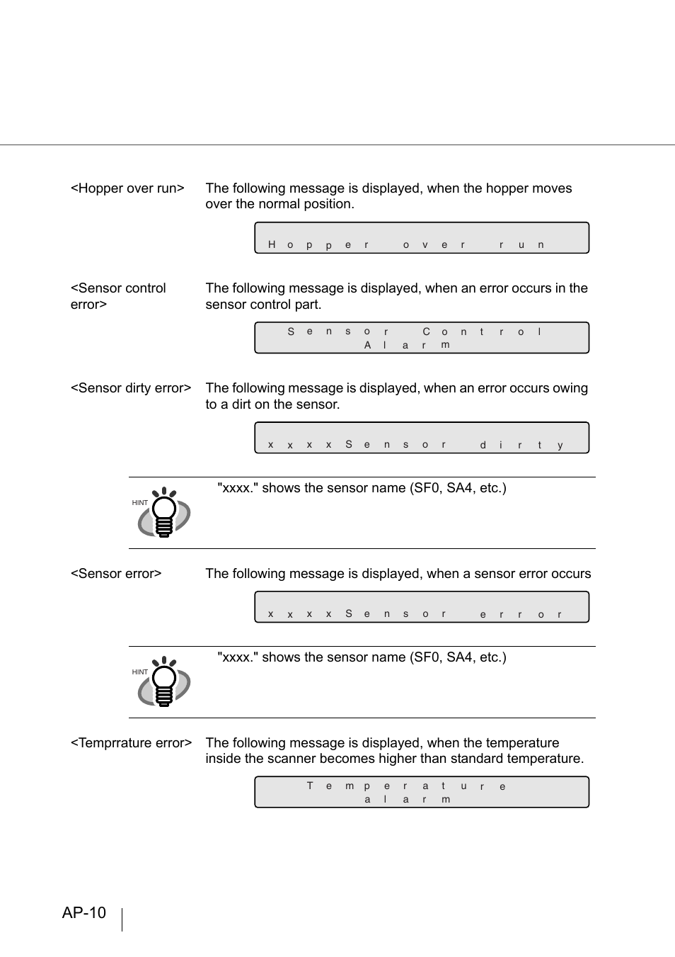 Ap-10 | FUJITSU fi-4860C User Manual | Page 71 / 87