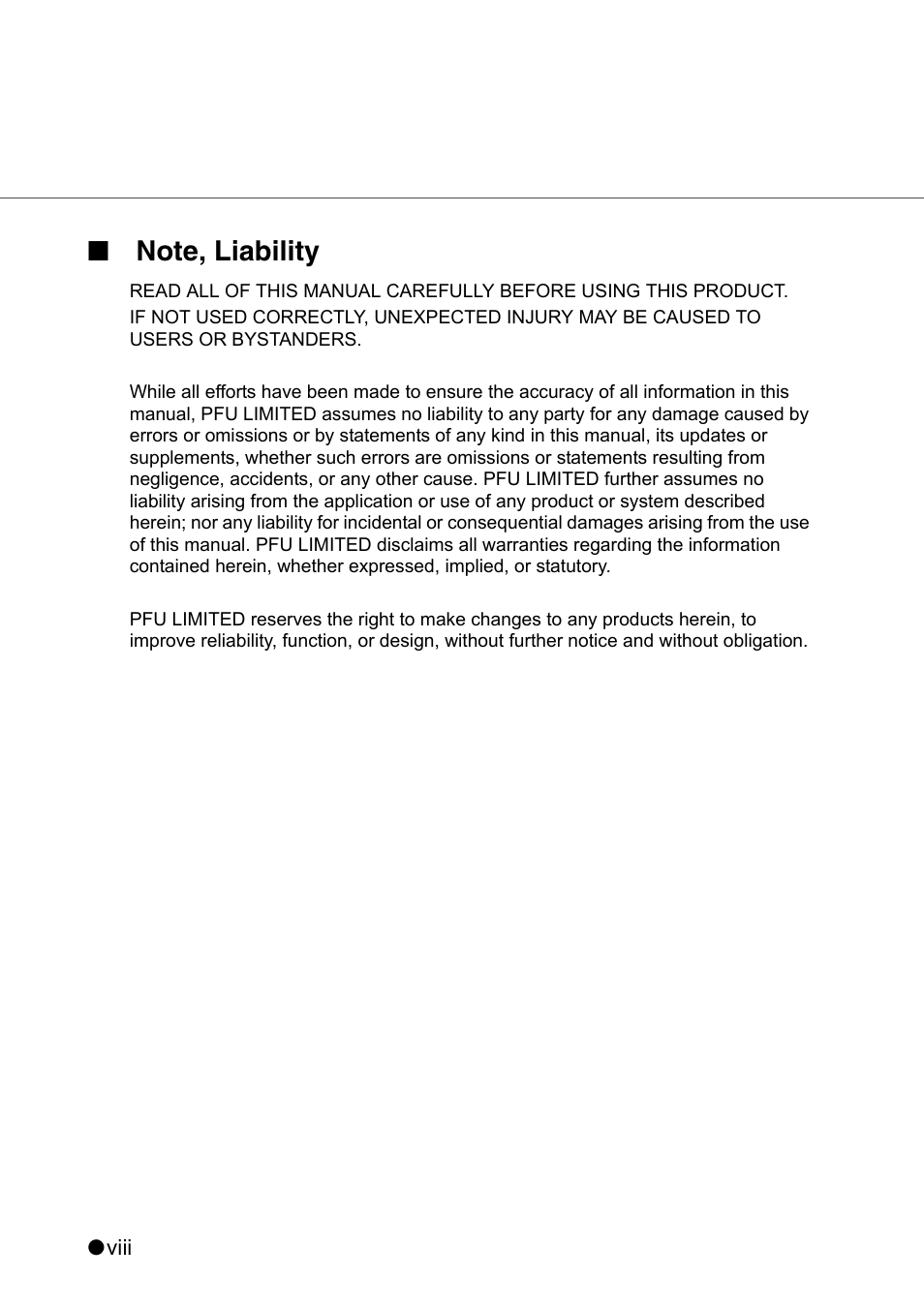 FUJITSU fi-4860C User Manual | Page 9 / 87