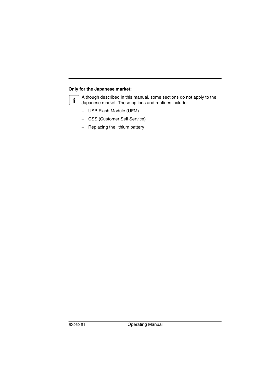 FUJITSU PRIMERGY BX960 S1 User Manual | Page 5 / 72