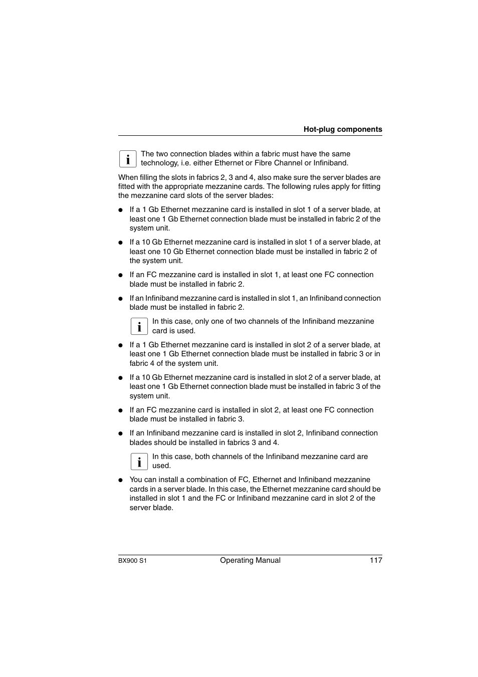 FUJITSU BX900 S1 User Manual | Page 117 / 144