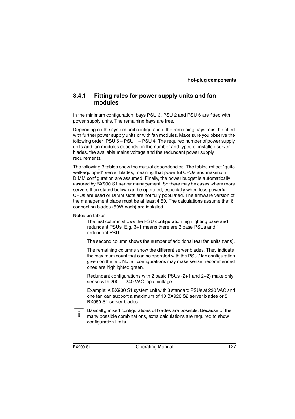 FUJITSU BX900 S1 User Manual | Page 127 / 144