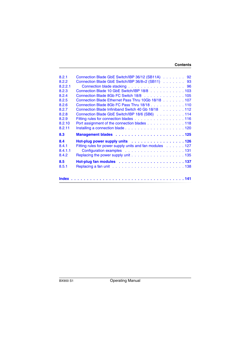 FUJITSU BX900 S1 User Manual | Page 9 / 144