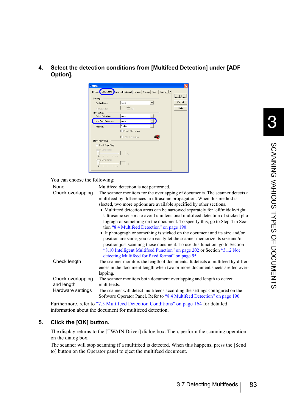 Scanni ng v a rious types of documents | FUJITSU fi-5950 User Manual | Page 103 / 257