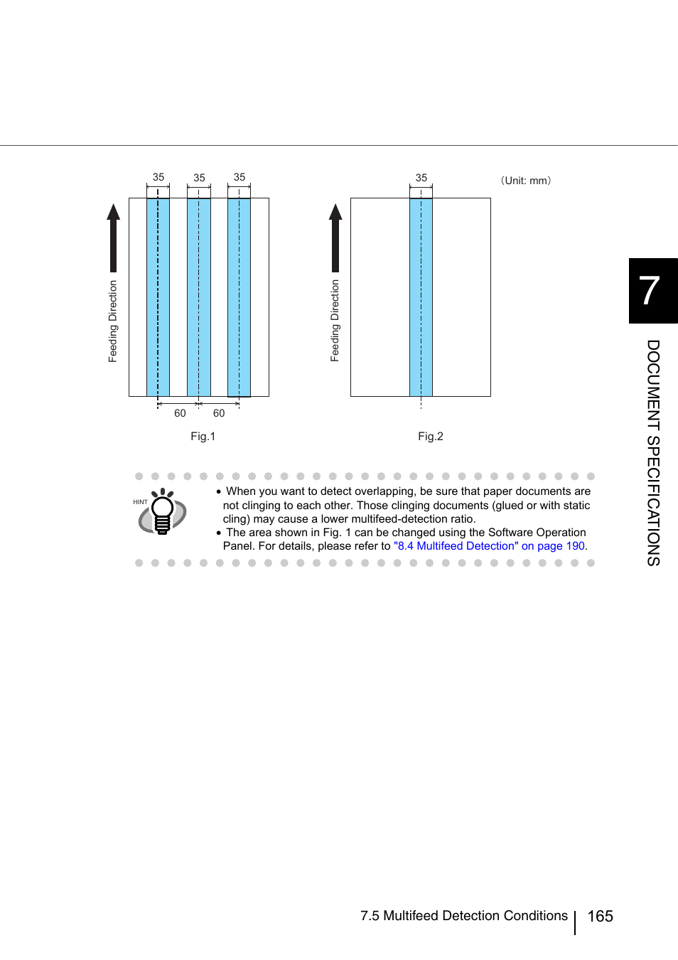 Document specifica tions | FUJITSU fi-5950 User Manual | Page 185 / 257