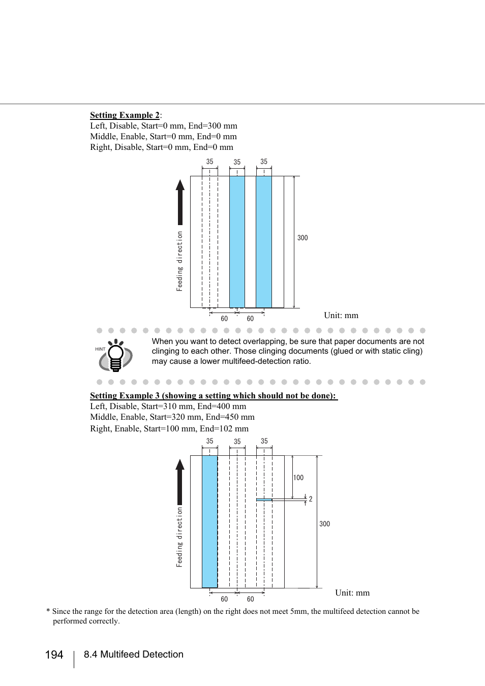 4 multifeed detection | FUJITSU fi-5950 User Manual | Page 214 / 257