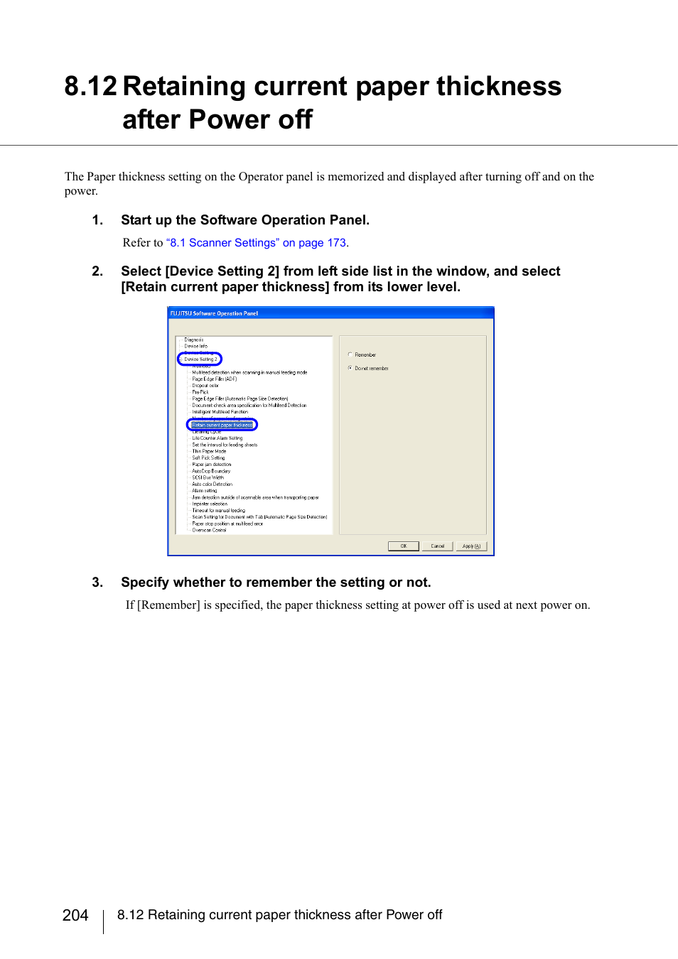 Section 8.12 | FUJITSU fi-5950 User Manual | Page 224 / 257