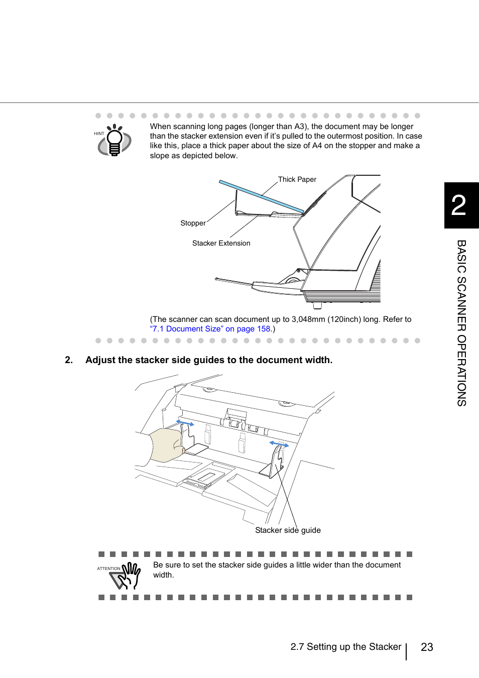 Basic scanner opera t ions | FUJITSU fi-5950 User Manual | Page 43 / 257