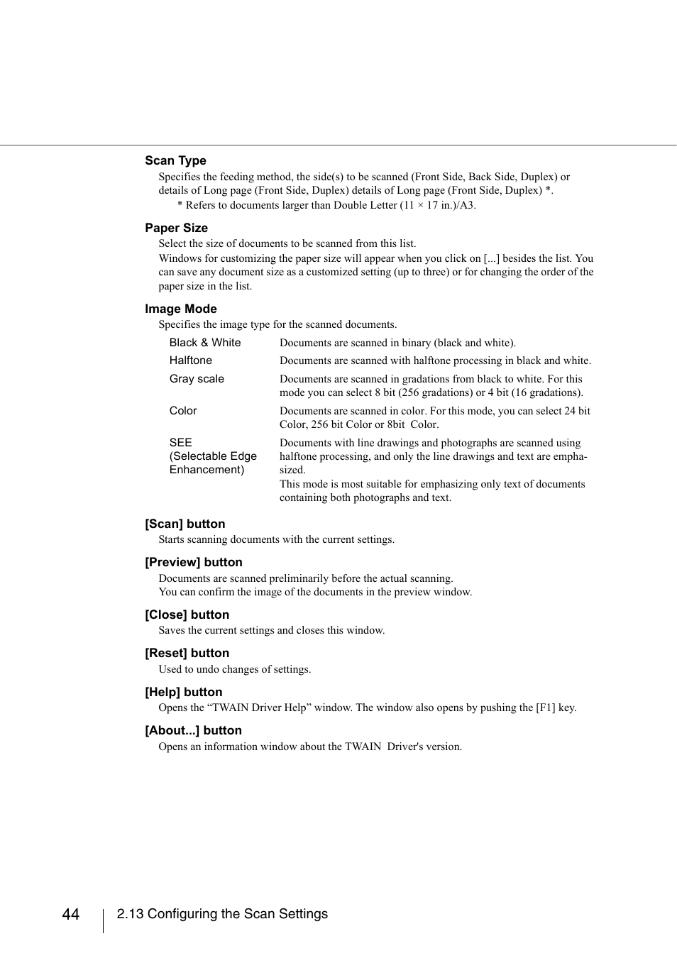 FUJITSU fi-5950 User Manual | Page 64 / 257