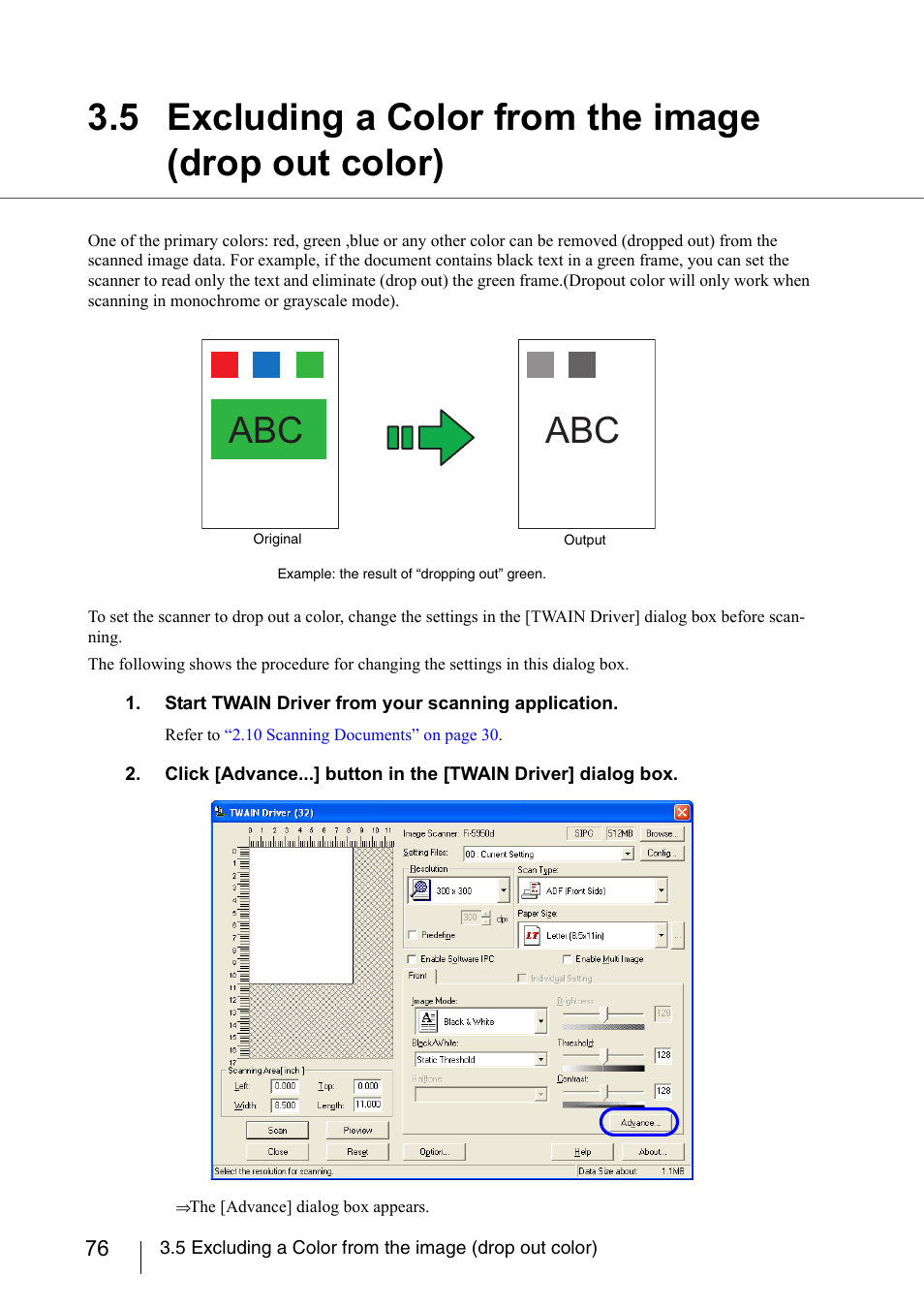 FUJITSU fi-5950 User Manual | Page 96 / 257