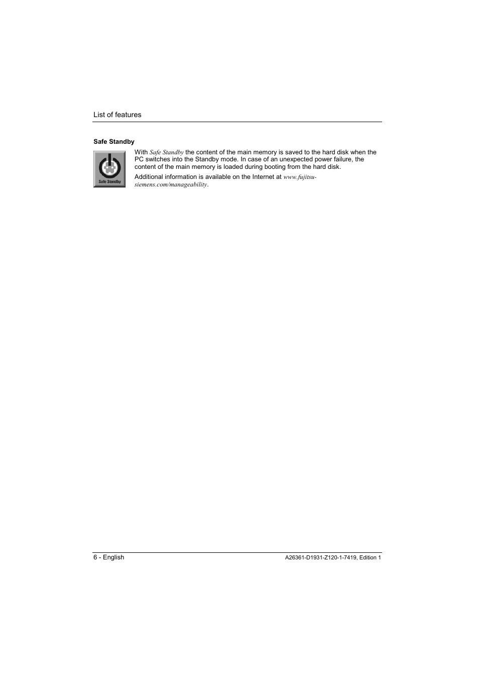 FUJITSU Mainboard D1931 User Manual | Page 16 / 49