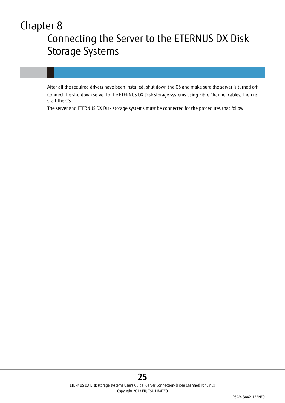 FUJITSU ETERNUS DX P3AM-3842-05ENZ0 User Manual | Page 25 / 35
