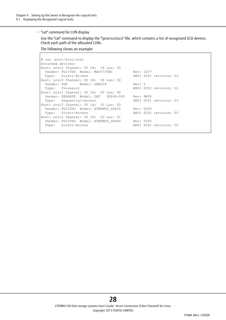FUJITSU ETERNUS DX P3AM-3842-05ENZ0 User Manual | Page 28 / 35