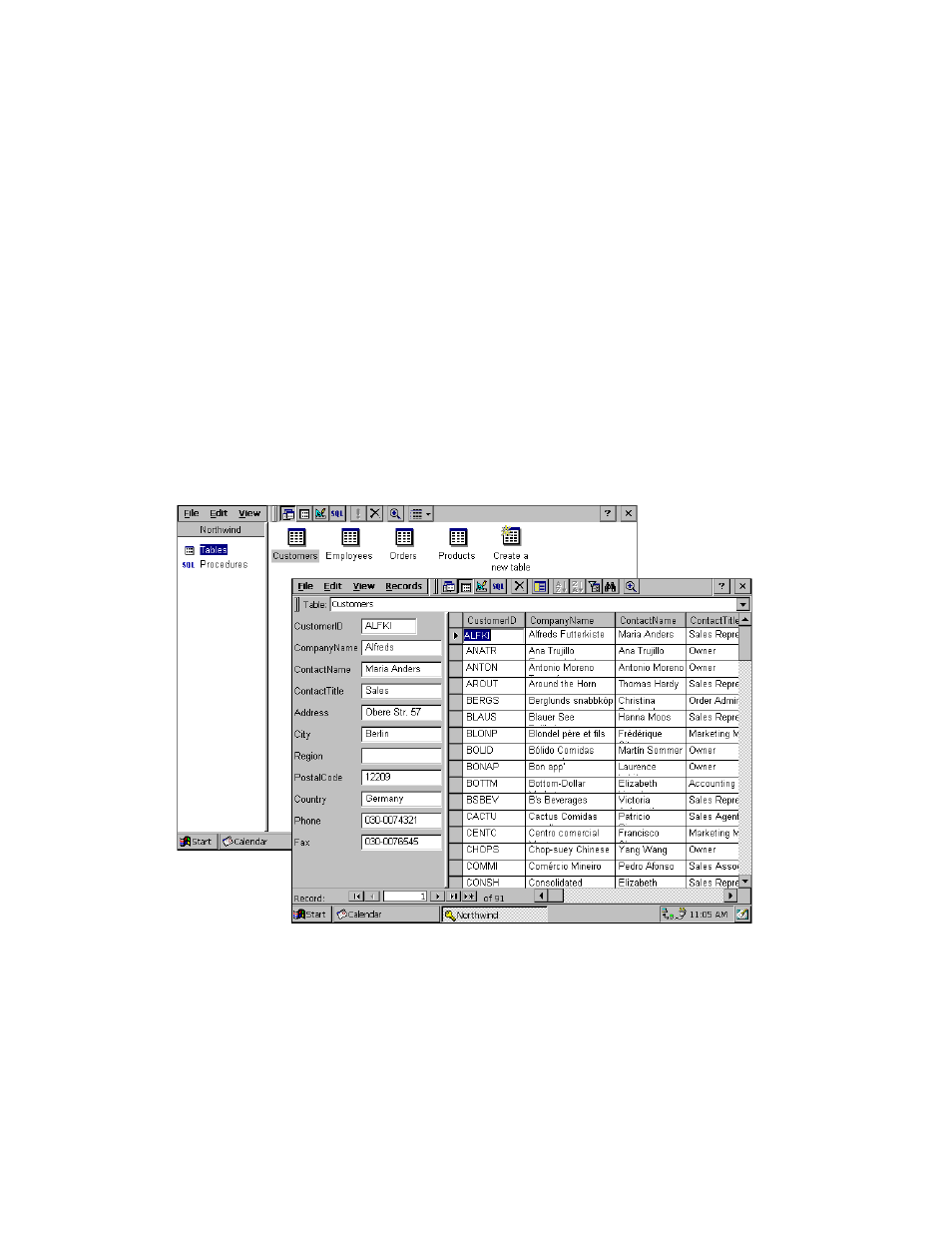 Pocket access: viewing and creating data | FUJITSU 200 User Manual | Page 42 / 130