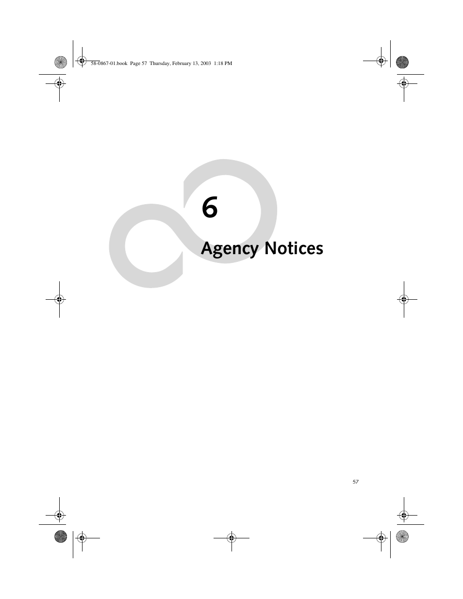 Agency notices | FUJITSU LT800P User Manual | Page 59 / 102