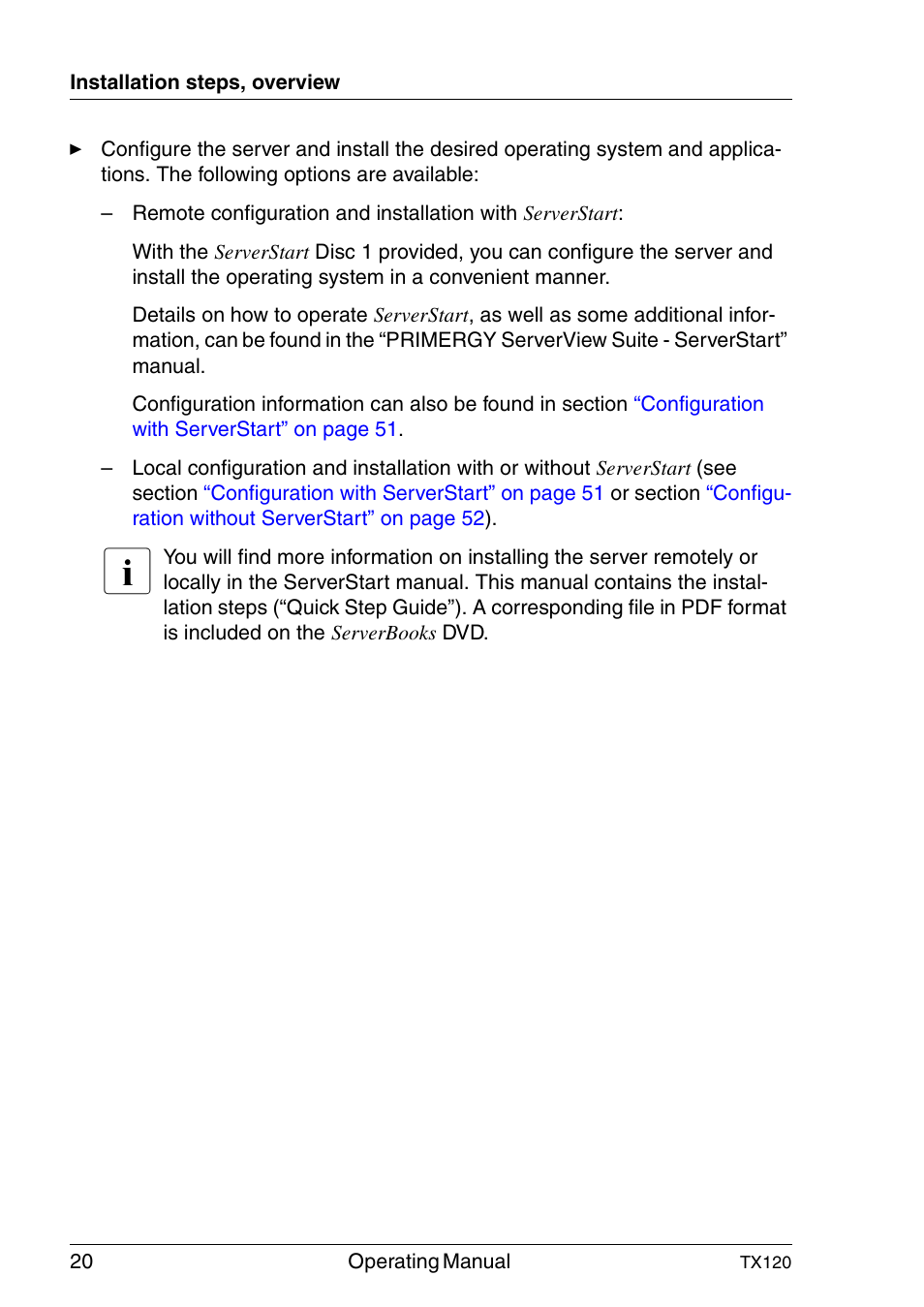 FUJITSU TX120 User Manual | Page 20 / 82