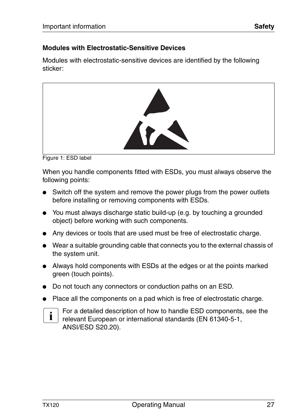 FUJITSU TX120 User Manual | Page 27 / 82