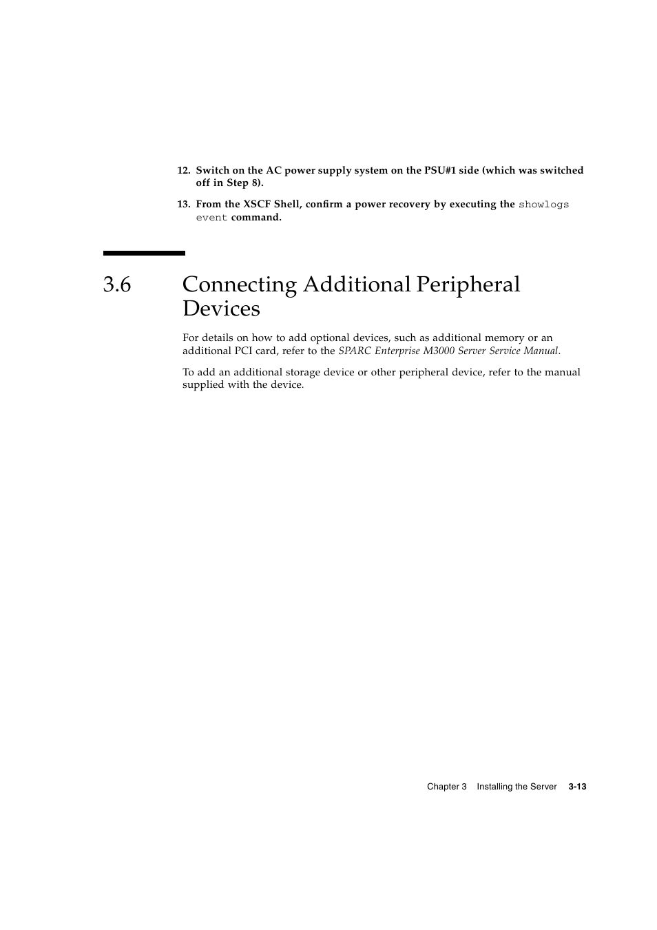 6 connecting additional peripheral devices, Connecting additional peripheral devices | FUJITSU M3000 User Manual | Page 47 / 76