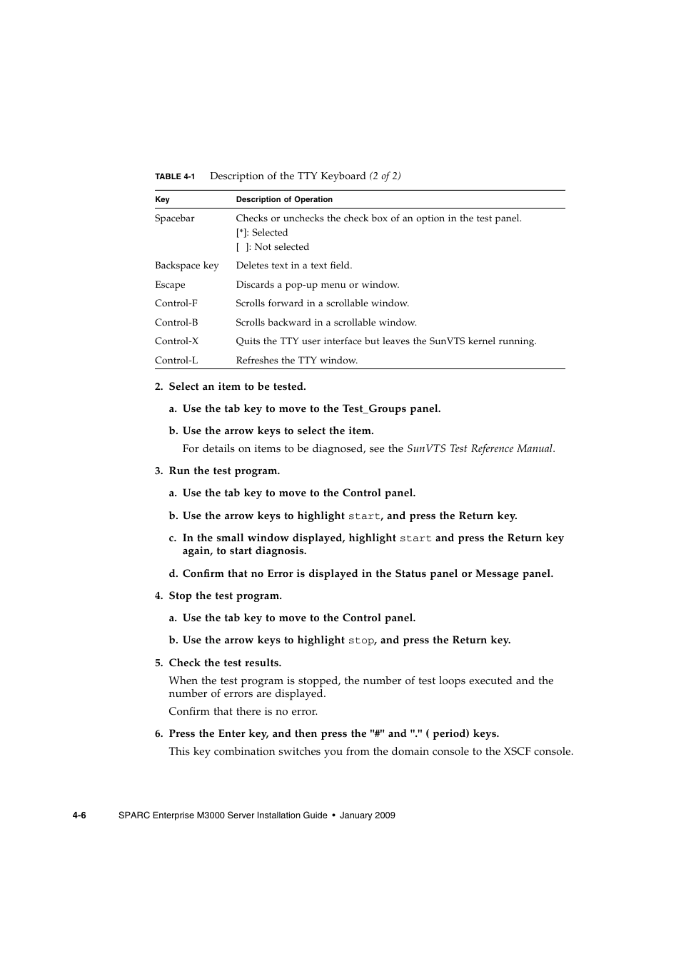 FUJITSU M3000 User Manual | Page 54 / 76