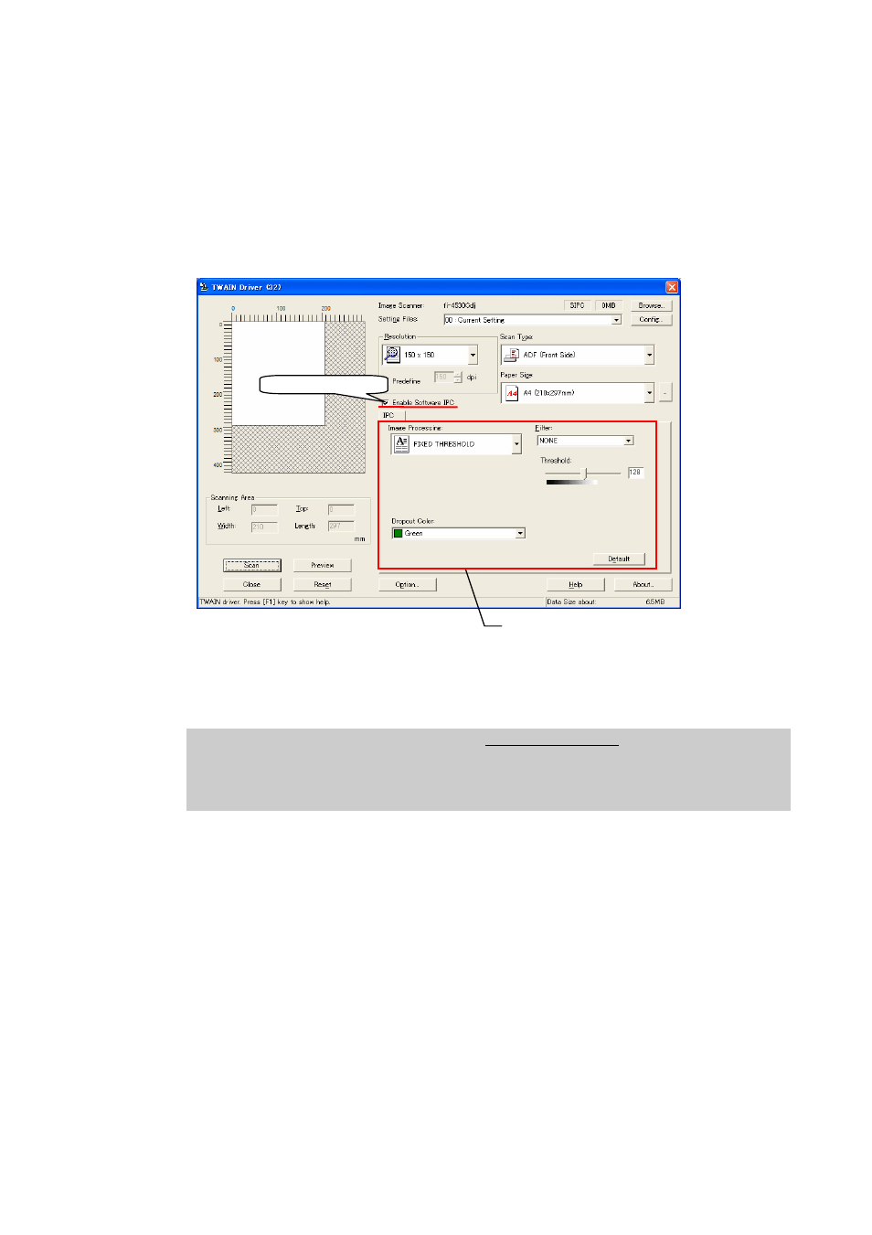 Linkage to image processing software option | FUJITSU 32 User Manual | Page 22 / 165