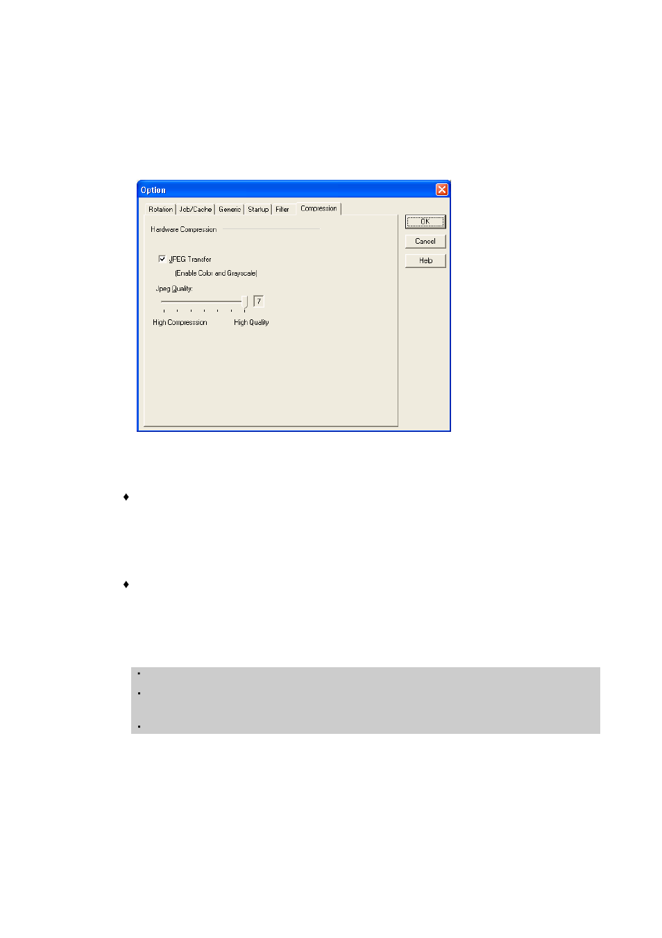 Compression | FUJITSU 32 User Manual | Page 59 / 165